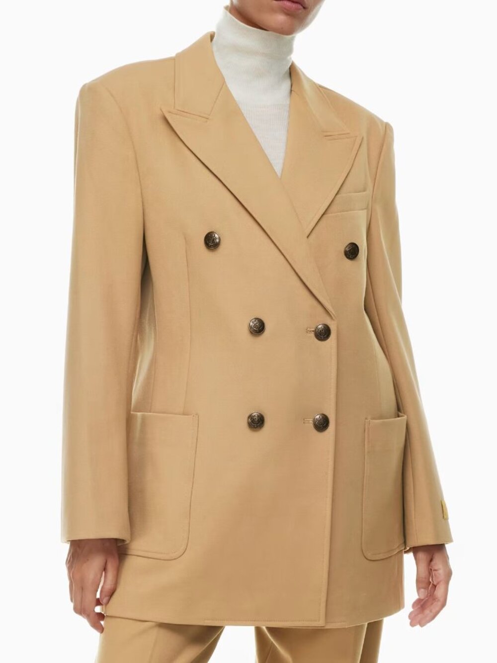 Aritzia Wilfred Allegro Double-Breasted Blazer